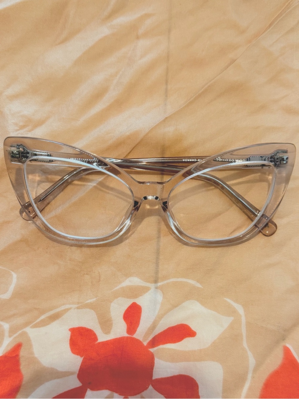 BonLook Aries Gallnut - Clear dramatic Cat-Eye frames